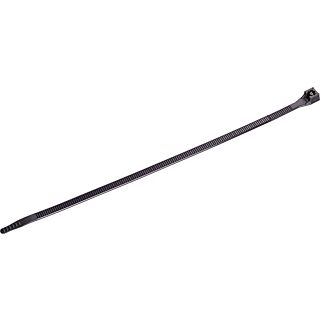 GB 45-312UVB Double Lock Cable Tie, 6/6 Nylon, Black