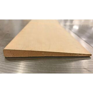 3/4 x 10 - Clear Vertical Grain Red Cedar Bevel Siding