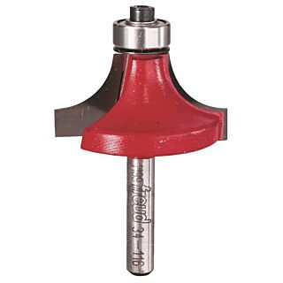 Freud 34-116 Router Bit, 1/4 in Dia Shank, 4-Cutter, Carbide