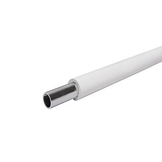 Fairway 1½ in. x 8 ft. 8 in. Vinyl ADA Secondary Handrail, White