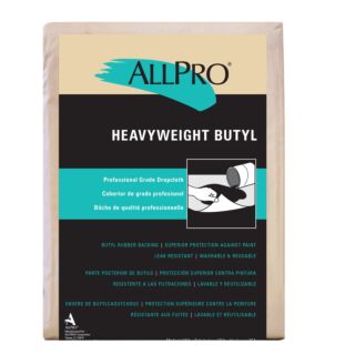Butyl-Coated Backed Drop Cloth, 9 ft. x 12 ft.