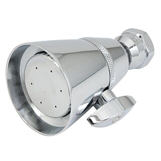 Whedon Elite FP4C Shower Head, 1/2 in Female, Brass, Chrome