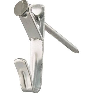 OOK 50054 Conventional Hook, 50 lb Weight Capacity, Steel, Zinc
