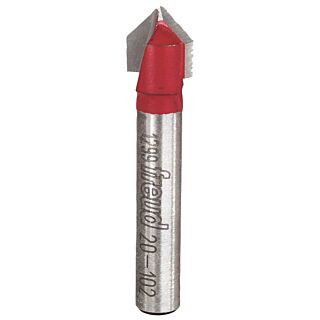 Freud 20-102 Router Bit, 1/4 in Dia Shank, 2-Cutter, Carbide
