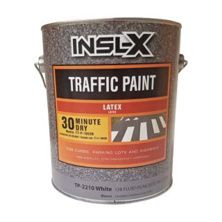 INSL-X Latex Traffic Paint, White, Gallon