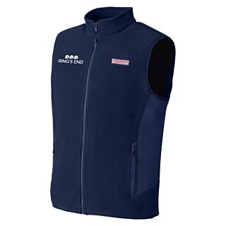 Ring's End Vineyard Vines Men's Harbor Fleece Vest, 2X-Large
