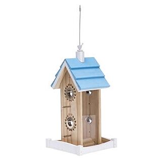 Perky-Pet Wood Bird Feeder, Pine