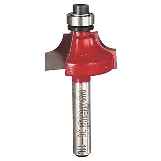 Freud 36-110 Router Bit, 1/4 in Dia Shank, 4-Cutter, Carbide