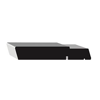 KLEER 1-1/4 in. x 7-1/4 in. x 10 ft., Window Sill, PVC