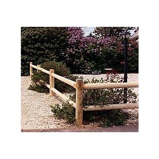 Cedar Full Round 2 Rail, (Build Your Own)