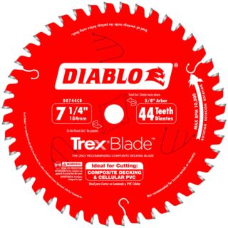 Diablo Composite Material/Plastics TrexBlade