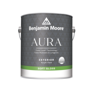 Benjamin Moore Aura Exterior Paint, Soft Gloss