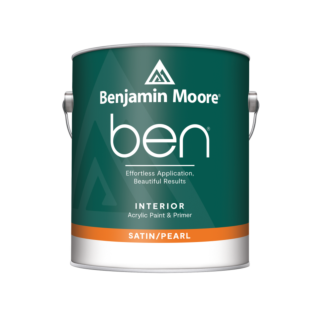 Benjamin Moore ben Interior Paint, Satin