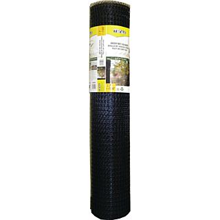 TENAX Folded Deer Fence, 7 ft. x 100 ft.H, Plastic, Black