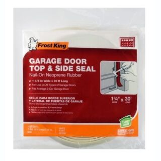 Frost King Garage Door Top & Side Seal Weatherstrip Kit