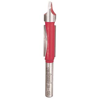 Freud 28-100 Router Bit, 1/4 in Dia Shank, 2-Cutter, Carbide