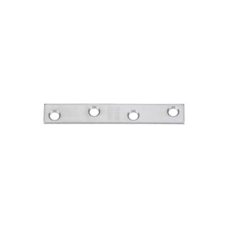 National Hardware N348-375 Mending Brace, 4 in L, Stainless Steel