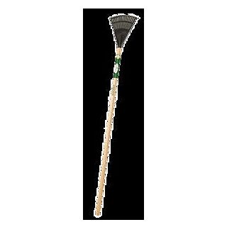 Landscapers Select Shrub Rake, Poly Tine, Wood Handle