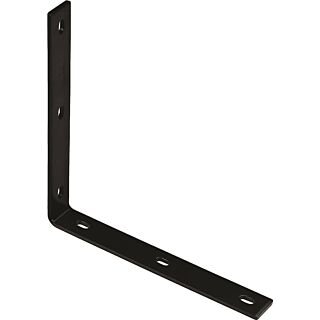 National Hardware 1151BC Series N351-469 Corner Brace, 12-1/2 in., 1/4 in., Steel, Powder-Coated