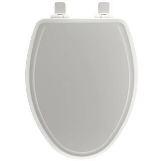 Mayfair 148SLOWA-000/148E Toilet Seat, Elongated, Wood, White