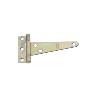 National Hardware N128-587 T-Hinge, Steel, Zinc, 4 in. - 2 Pack