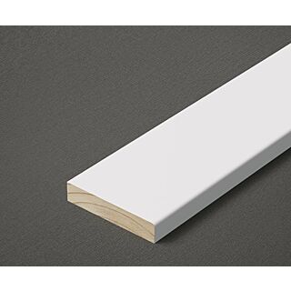 WindsorONE WOCS004 Classical Craftsman 3/4 in. x 3-9/16 in. x 17 ft. Apron Primed FJ Radiata Pine.