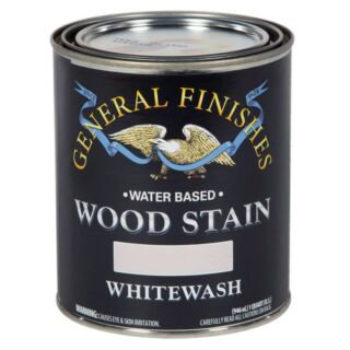 General Finishes®, Water-Based Wood Stain, Whitewash, Quart