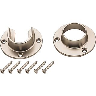 National Hardware V8600 Series S822-082 Closet Flange Set, Zinc, 1 Pack
