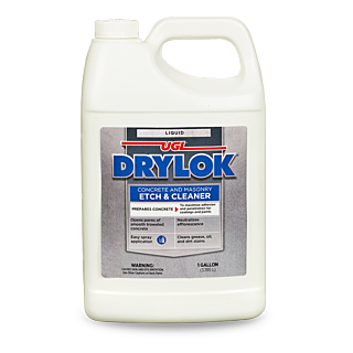 UGL DRYLOK® Concrete and Masonry Liquid Etch & Cleaner, Gallon