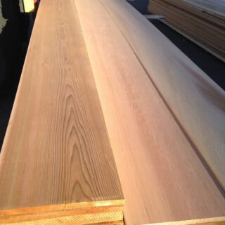 A & BTR. Western Red Cedar S1S-2E Boards