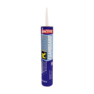 Loctite PL 300 VOC Foamboard Adhesive, 28 fl oz Cartridge