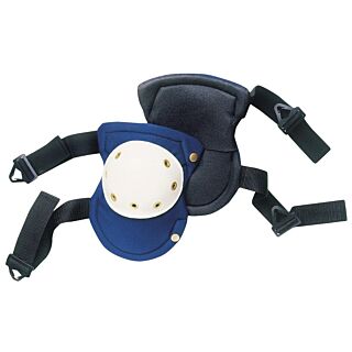 CLC V6355 Easy Swivel Knee Pad, Buckle Closure, Elastic Strap, Blue/White