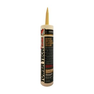 Tower Sealants Tower Tech²™ Acrylic Urethane Elastomeric Sealant, Almond, 10.1 fl. oz.