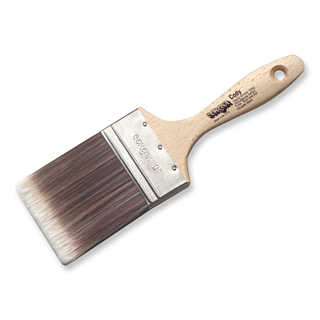 Corona - Cody 3 in. Flat Brush, Red-Gold Nylon/Polyester Blend