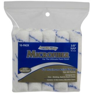 ArroWorthy® 6-1/2 in. x 3/8 in. Nap, Microfiber Roller Cover, 10 Pack