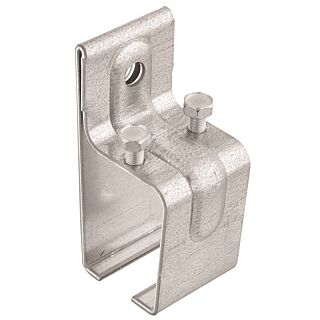 National Hardware N104-380 Single Box Rail Splice Bracket, Steel, Galvanized
