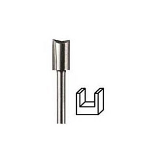 DREMEL 654 Router Bit, 1/8 in Dia Shank, 1-Cutter, HSS
