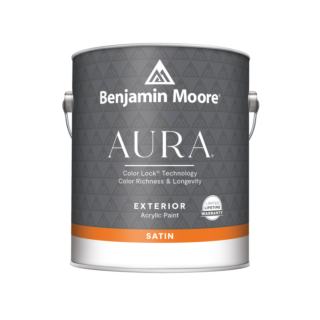 Benjamin Moore Aura Exterior Paint, Satin