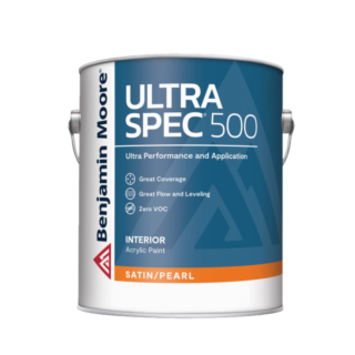 Benjamin Moore Ultra Spec 500, Satin/Pearl