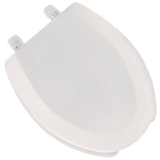 Bemis 1440EC000 Toilet Seat, Elongated, Wood, White