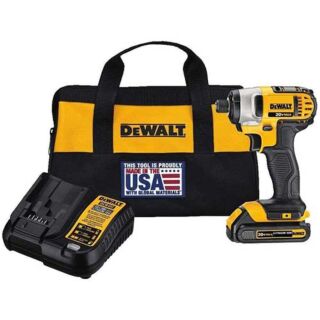 Dewalt 20V MAX* ¼ in. Impact Driver Kit