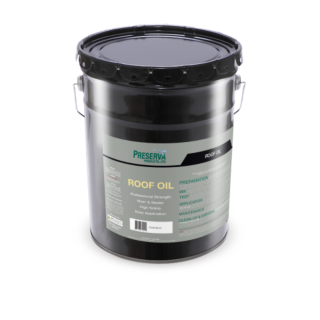 Preserva Roof Oil, Clear, 5 Gallon