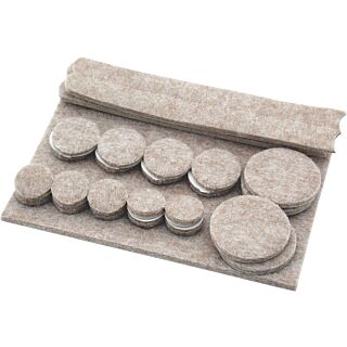 Shepherd Hardware 9947 Protective Pad Kit, Felt Cloth, Beige