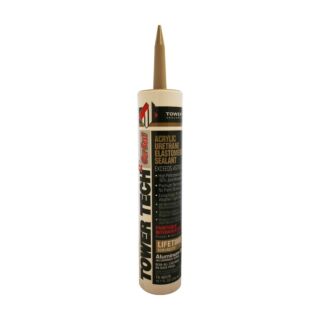 Tower Sealants Tower Tech²™ Acrylic Urethane Elastomeric Sealant, Aluminum Gray, 10.1 fl. oz.