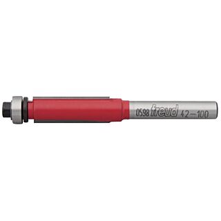 Freud 42-100 Router Bit, 1/4 in Dia Shank, 2-Cutter, Carbide