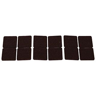 Prosource FE-50218-PS Furniture Pad, Felt Cloth, Brown