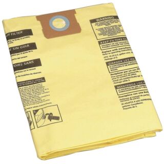 Shop-Vac Filter Bag, 15 to 22 gal Capacity