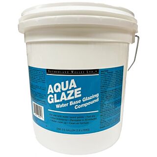 Aqua-Glaze Water-Base Glazing Compound, Gallon