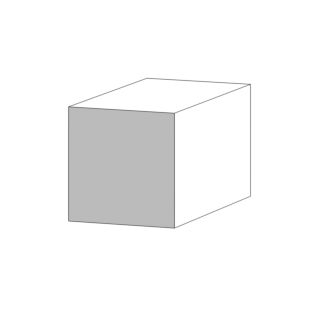 Garden State Lumber (M140) 1-5/8 in. x 1-5/8 in. Square Baluster, Clear Pine