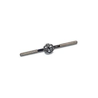 IRWIN 12026 Adjustable Die Stock Handle, 1 in Die, Hexagon, Round Die, Knurled Handle